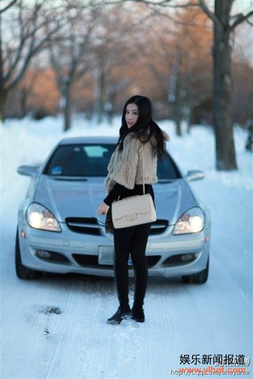 网帖曝黄石"赵美美"国外炫富 父出面回应(图)