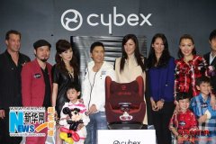 张柏芝与Lucas广告处女作发布会